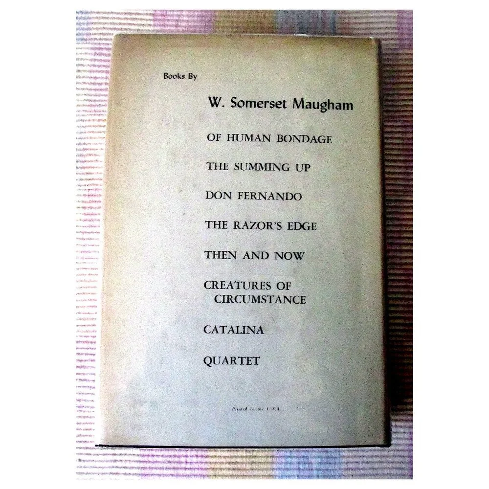 Book: A Writer's Notebook by W. Somerset Maugham - Picture 12 of 12